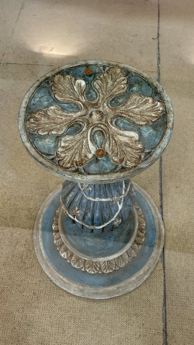 Table bois et verre, XXe siècle-photo-3