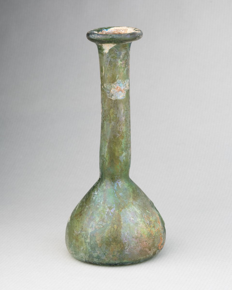 Large Glass Lacrimarium, Late Roman Period