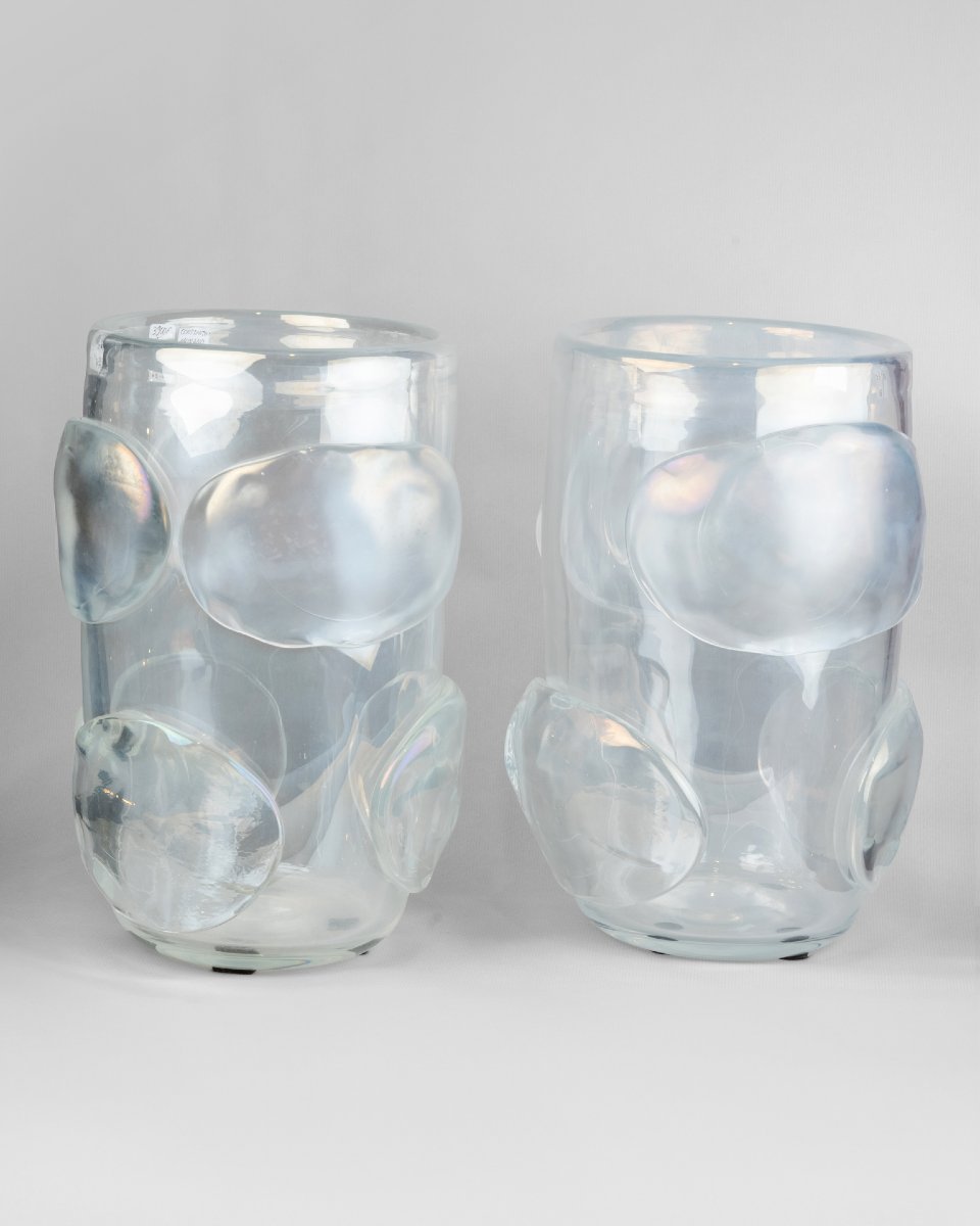 Paire de vases signés Costantini, XXe siècle-photo-4