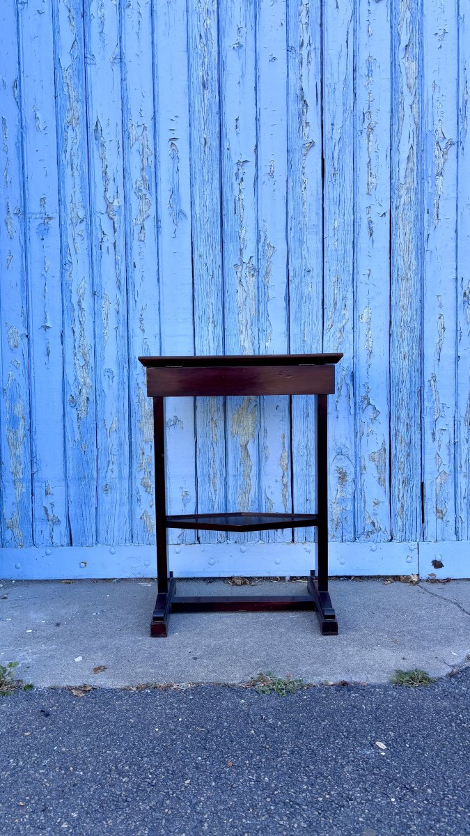 Small Mahogany Vanity Table, 19th Century-photo-2