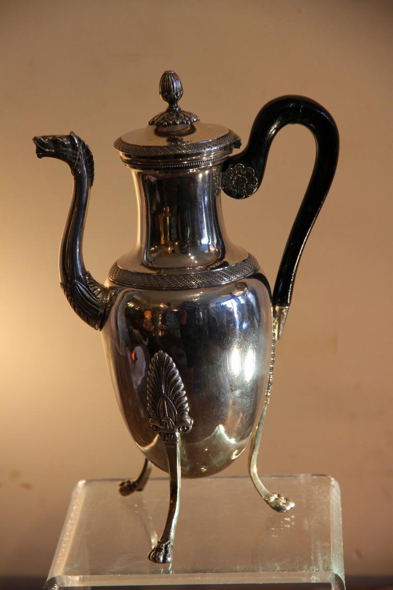 Jug In Solid Silver, XVIIIth Century