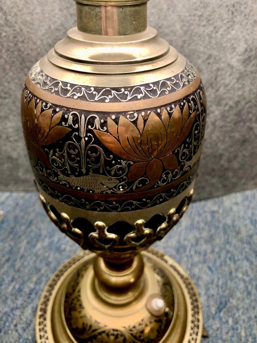 Orientalist Lamp, 19th Century-photo-2