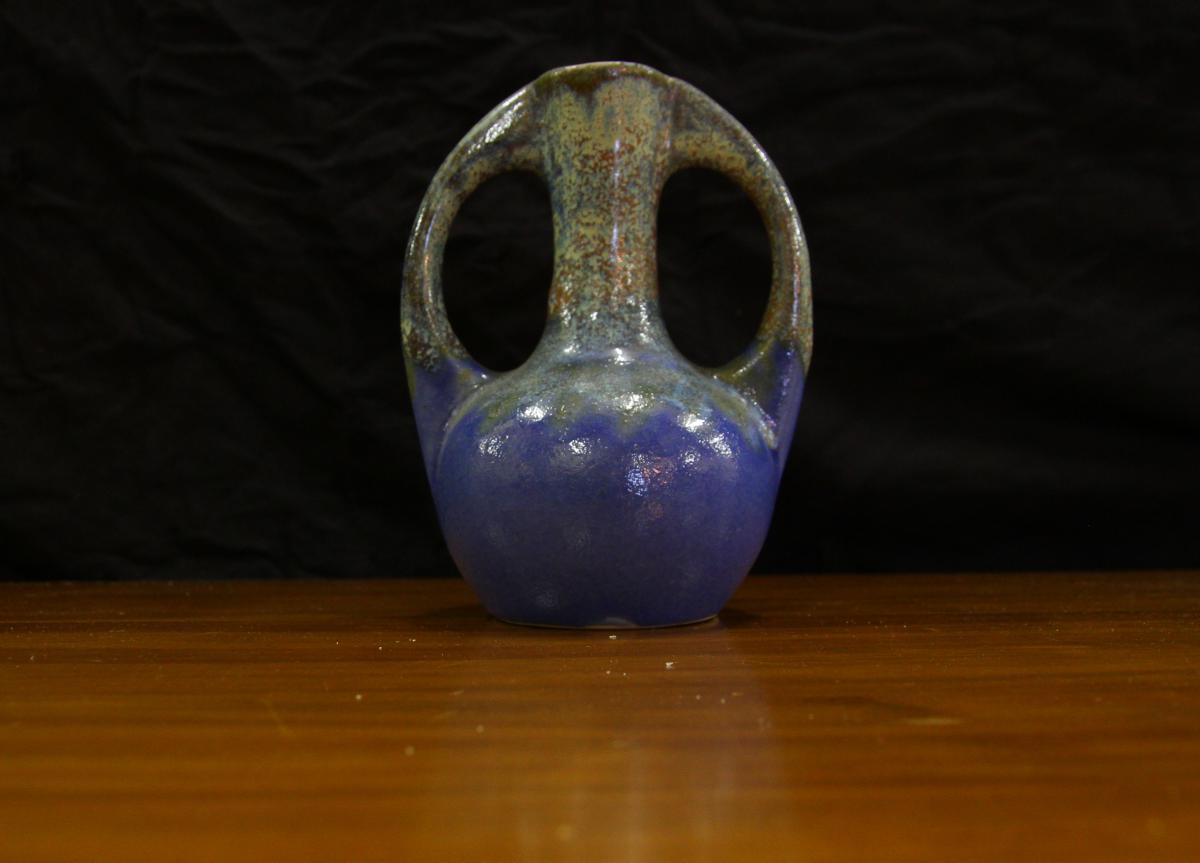 Petit Vase En Céramique, XXe Siècle-photo-2