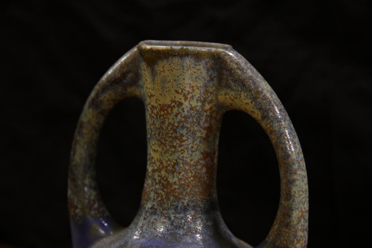 Petit Vase En Céramique, XXe Siècle-photo-4