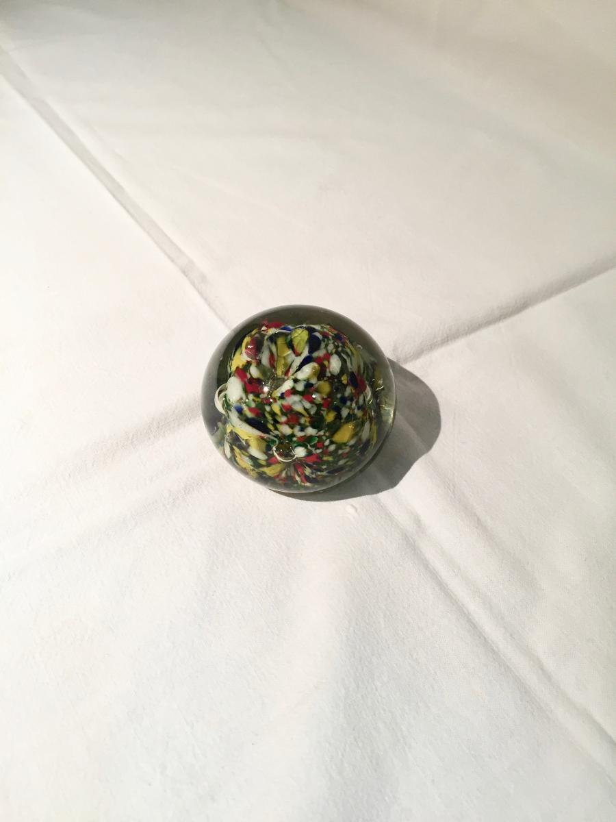 Sulphide / Murano Glass Ball, Twentieth Century-photo-2