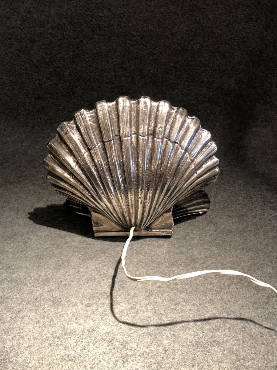 Shell Lamp / Wall Lamp, Valenti, Art Deco Period, Spain-photo-5