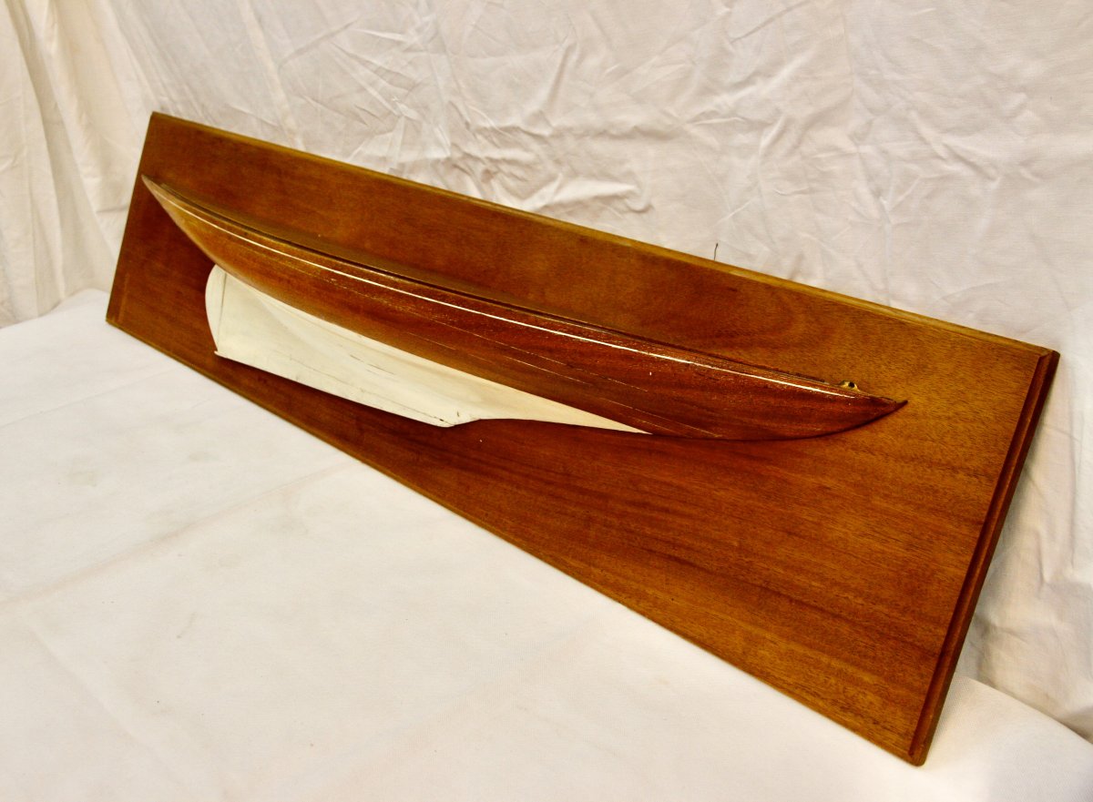 Wooden Half-hull, 20th Century-photo-4