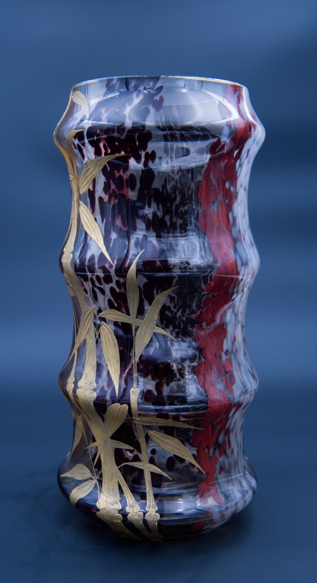 Paire De Vases, Cristallerie De Saint-denis, Circa 1870-photo-4