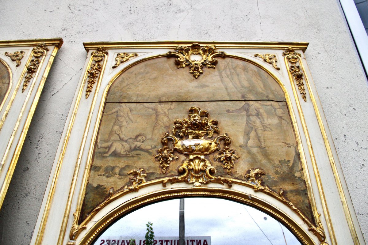 One Trumeau, 18th Century-photo-6