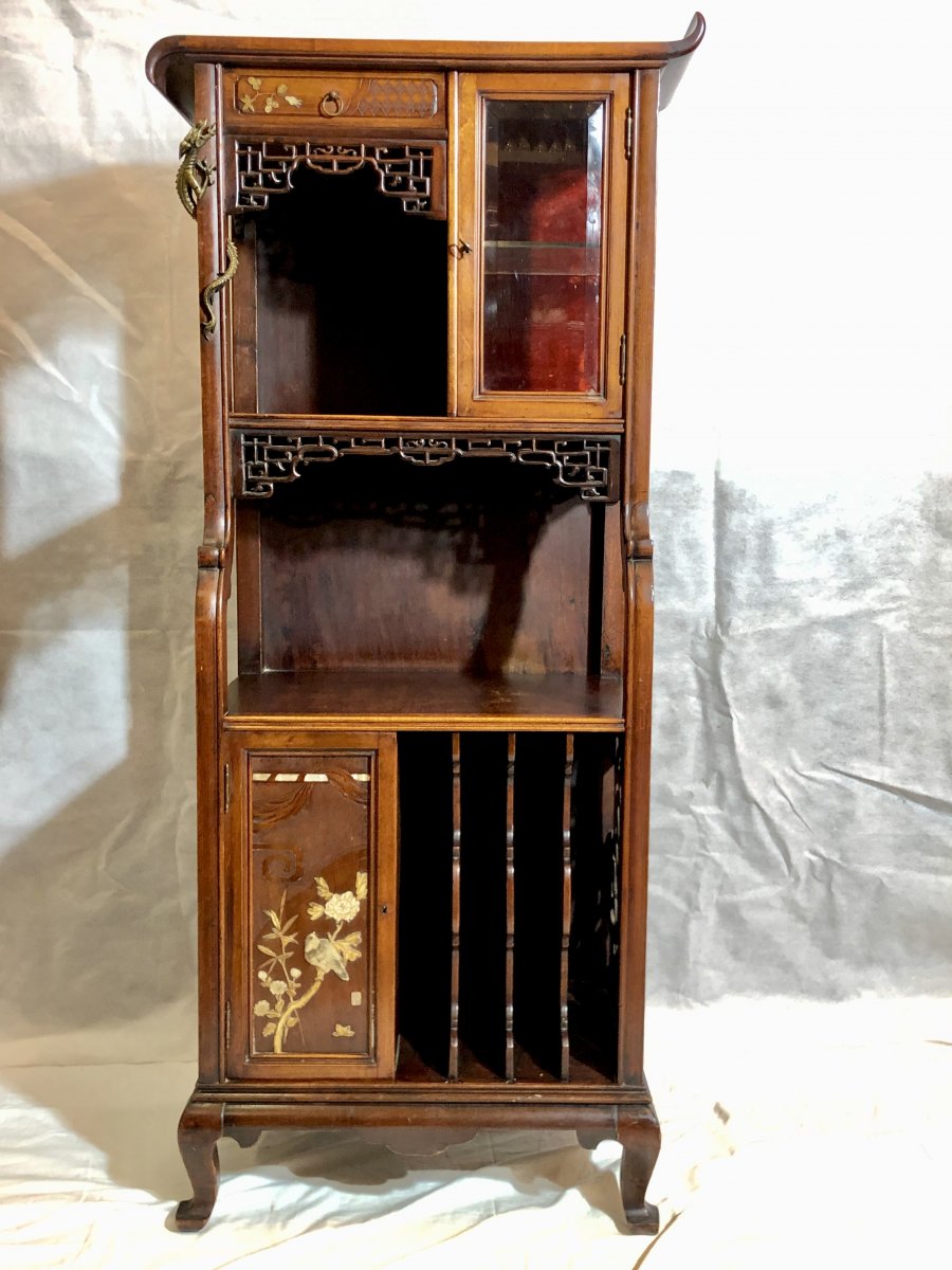 Small Buffet In The Style Of Viardot, Late 19th / Early 20th Century