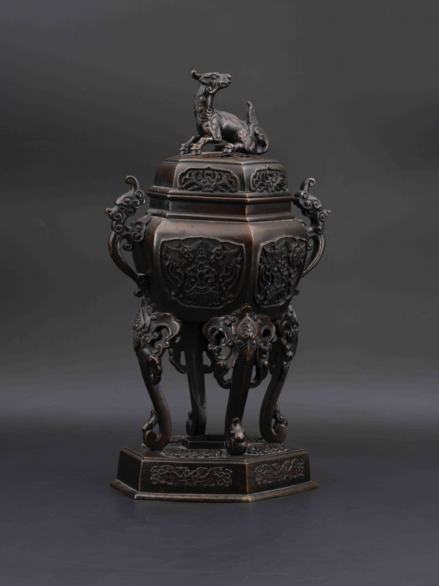 Brûle-parfum. Japon, XIXe Siècle-photo-1