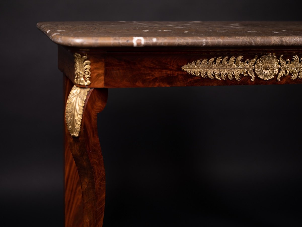 Empire Console Stamped Jacob Desmalter, Early 19th Century-photo-2