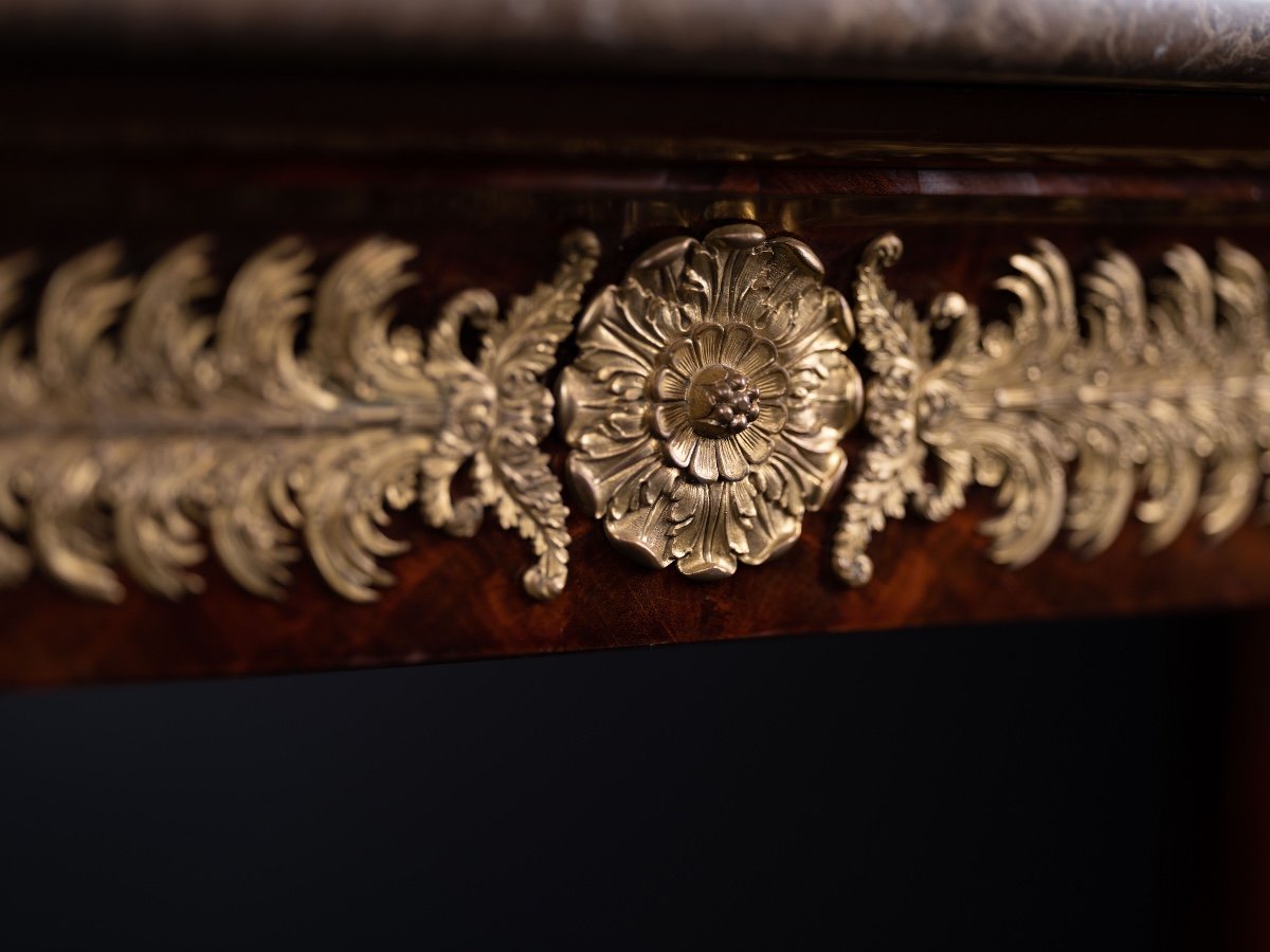 Empire Console Stamped Jacob Desmalter, Early 19th Century-photo-4