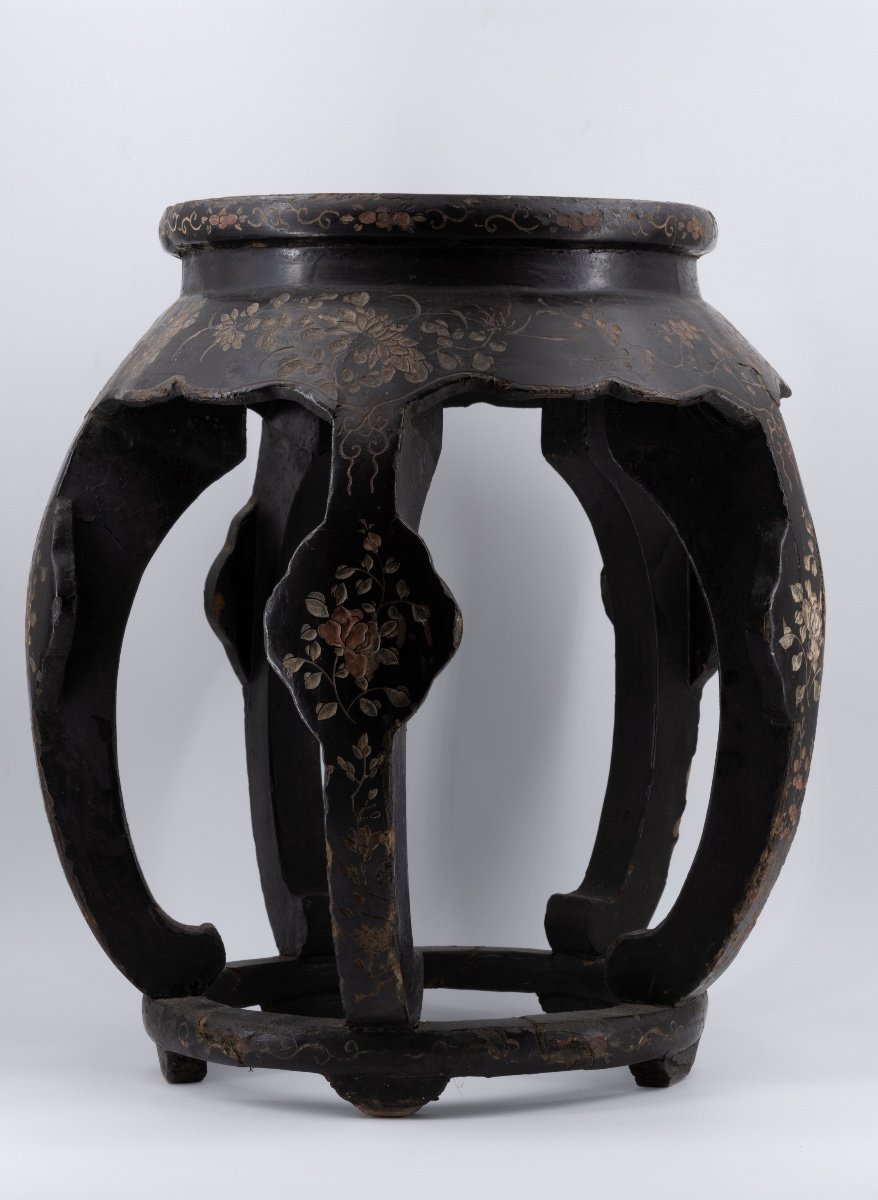 Small Table In Chinese Style, Late 19th Early 20th Century-photo-3