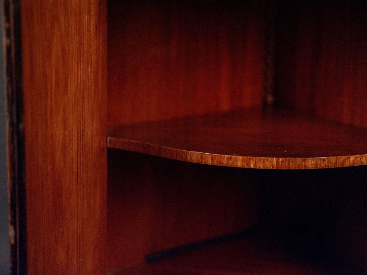 Pair Of Corner Cupboards, 19th Century-photo-6