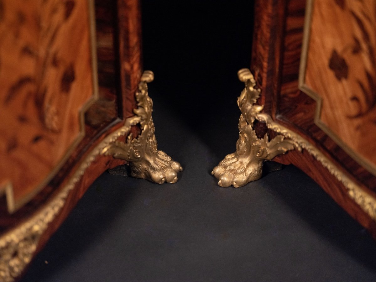 Pair Of Corner Cupboards, 19th Century-photo-7