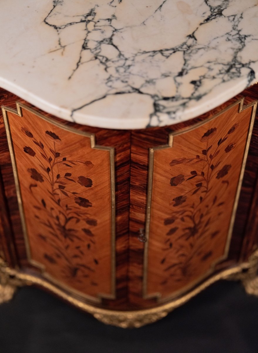 Pair Of Corner Cupboards, 19th Century-photo-8