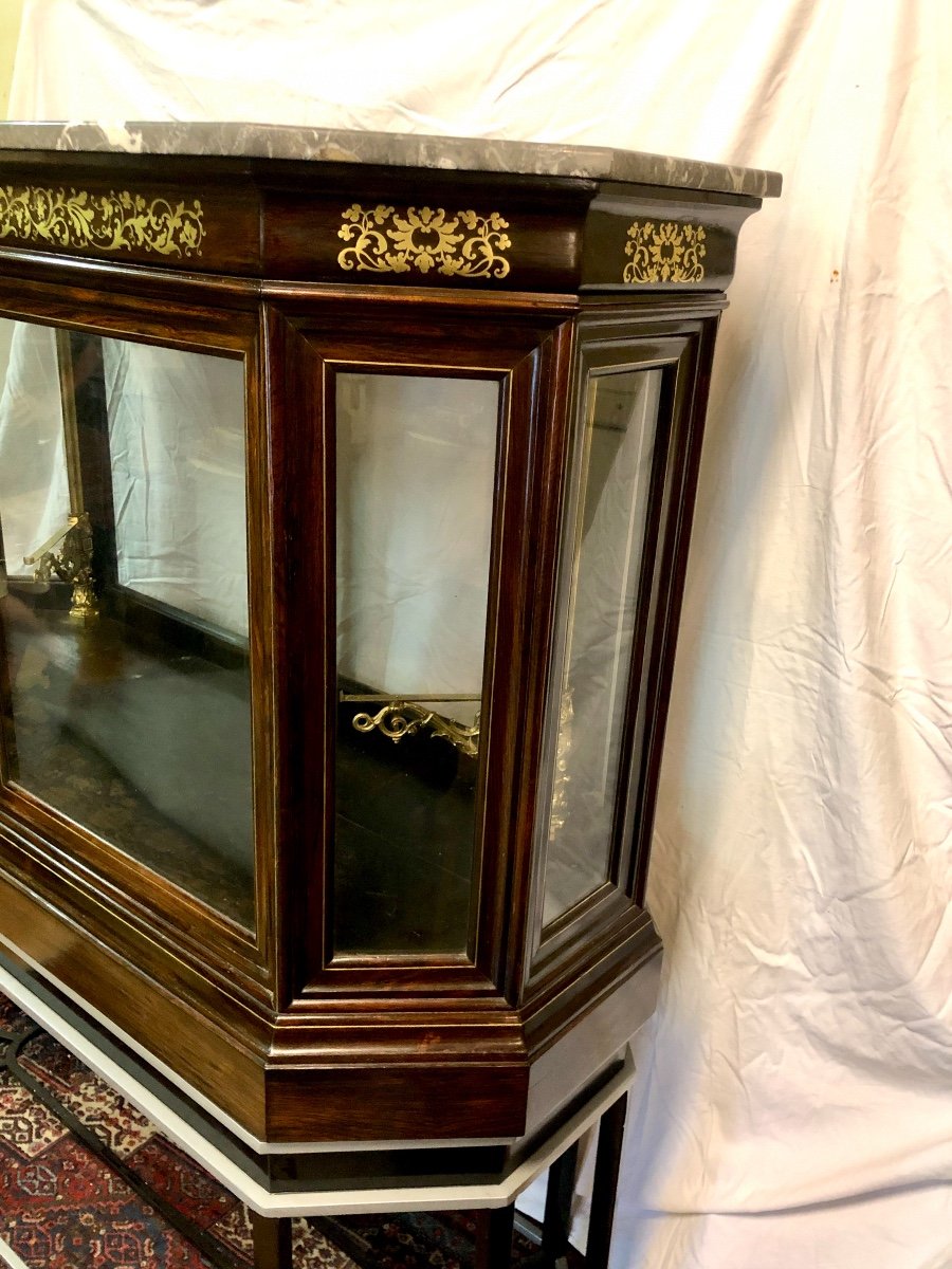 Collection Display Case. Napoleon III, 19th Century-photo-5