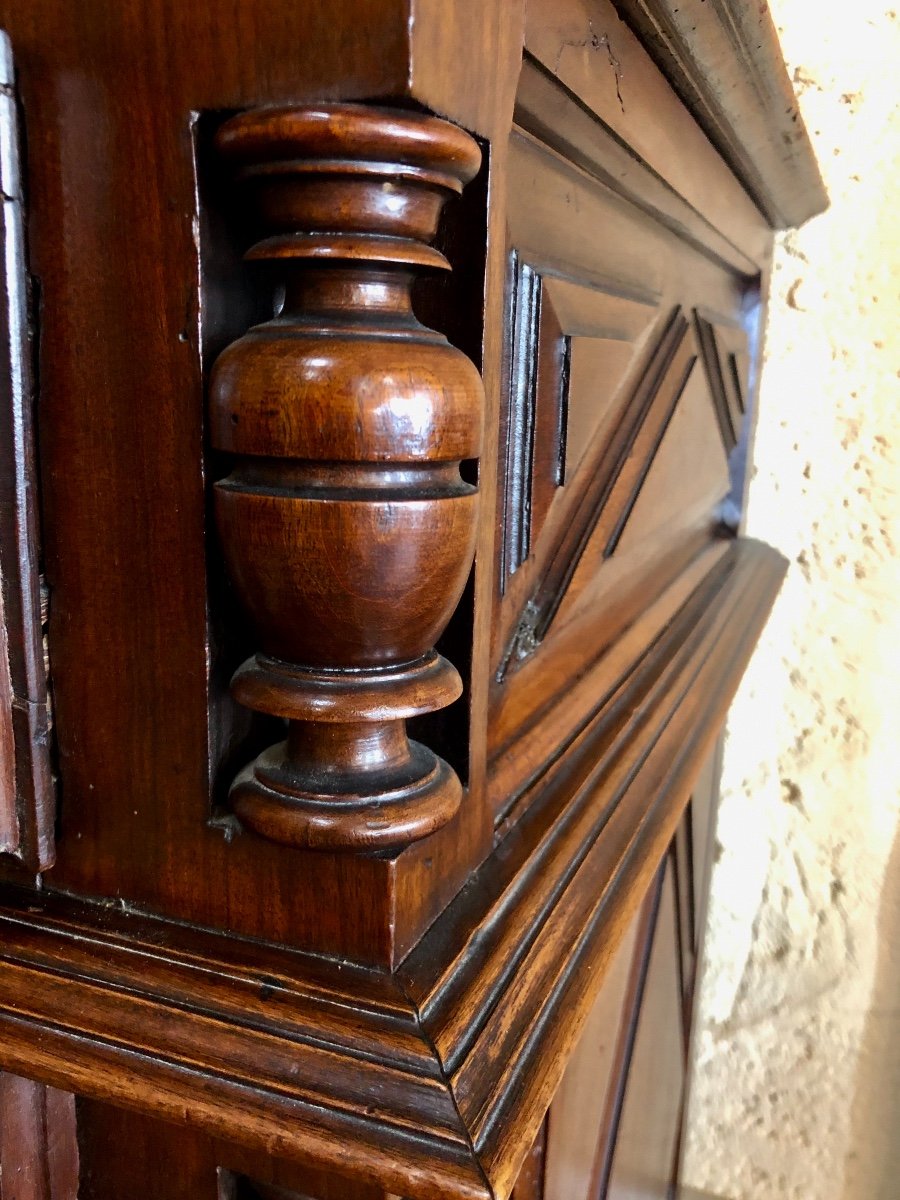 French Dresser Louis XIII Era, 17th Century-photo-5