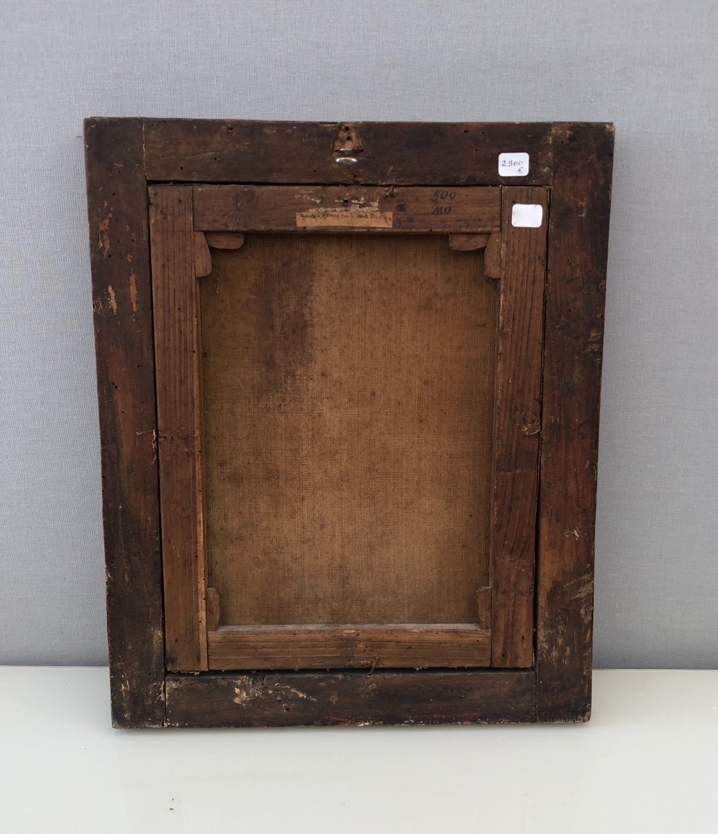 Madonna, Oil On Canvas. Italy, 18th Century-photo-4