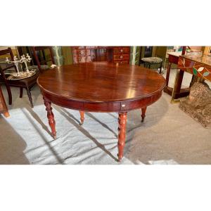 Mahogany Dining Table, 19th Century