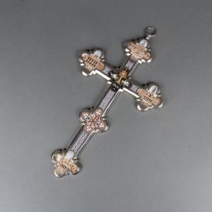 Cross With Micro-mosaics, 19th Century