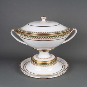 French Empire Period Porcelain Tureen