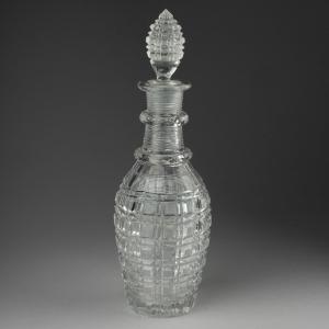 Saint-louis Crystal Decanter, 19th Century