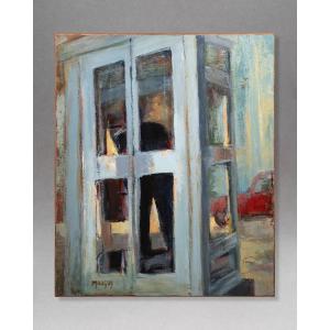 Huile sur toile signée Mauguy, XXIe siècle
