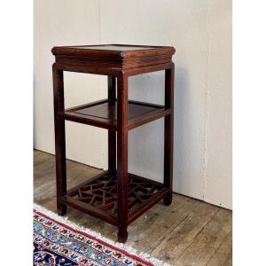 Small Indochinese Side Table, 19th Century