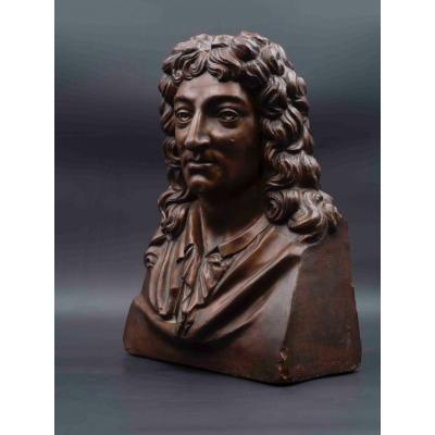 Bust Of Molière, 19th Century