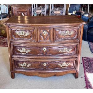French Regency Period Oak Commode (18th Century)