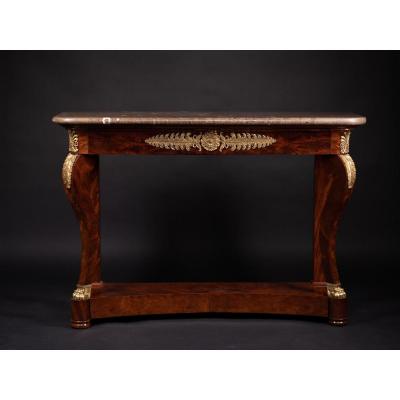Empire Console Stamped Jacob Desmalter, Early 19th Century