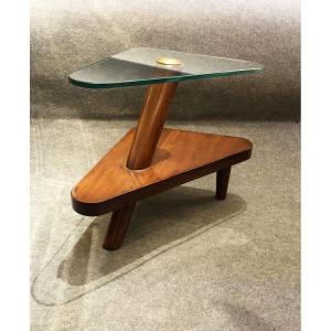 Table D’appoint En Teck, 1970/1980 