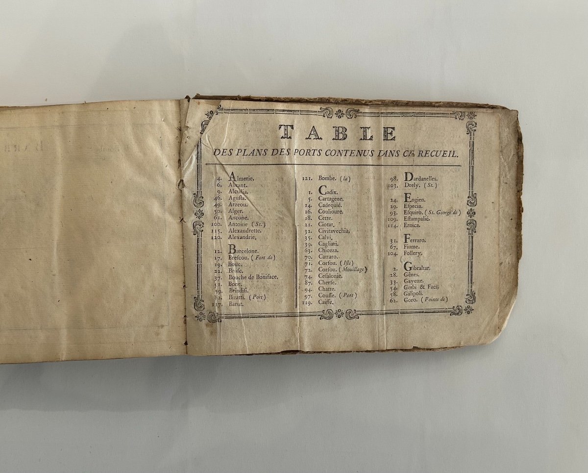 Joseph Roux (1725-1789) Recueil Des Principaux Plans Des Ports Et Rades De La Mer Méditerranée-photo-2