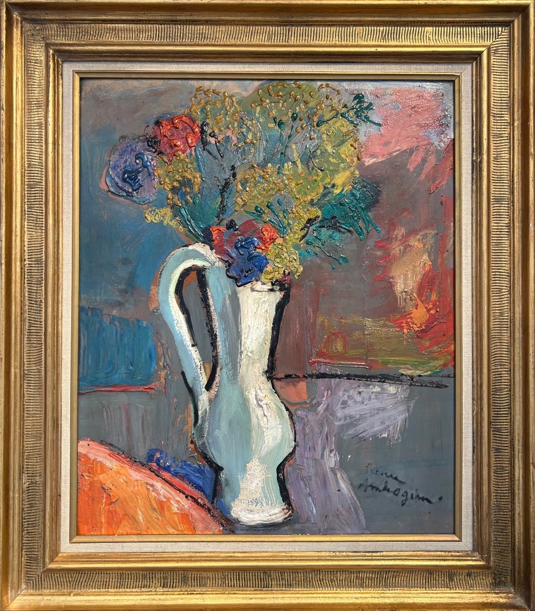 Pierre Ambrogiani (1907-1985) Still Life With Bouquet