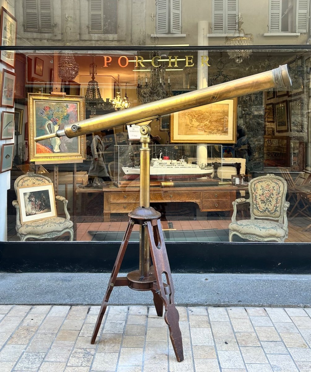 Grand télescope époque XIXème