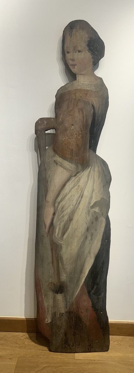 Pair Of Flemish Dummy Boards, Late 17th And Early 18th Century -photo-3