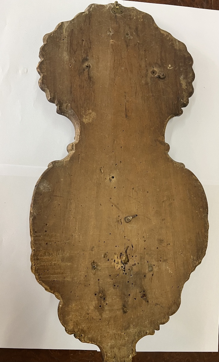 Christ En Bois Doré XVIII Em Siècle -photo-4