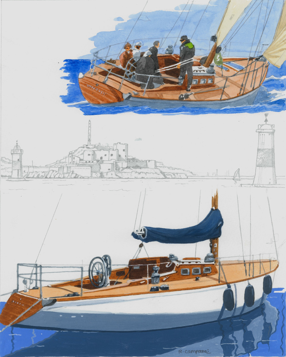 Richard Campana, sloop bermudien Windrush II -photo-2