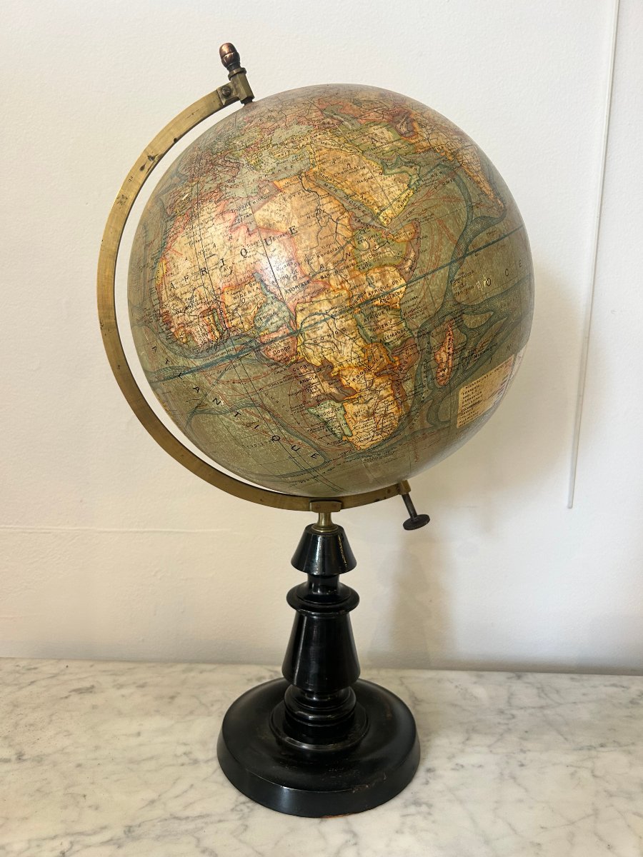 Late 19th-century Globe By Jean Forest