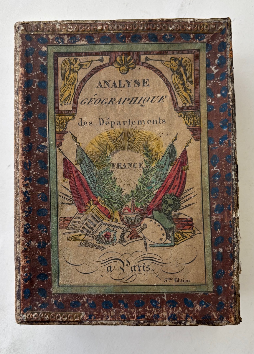 Bourrut Lemerie [1836]. Set Of 90 Cards, Original Box -photo-3