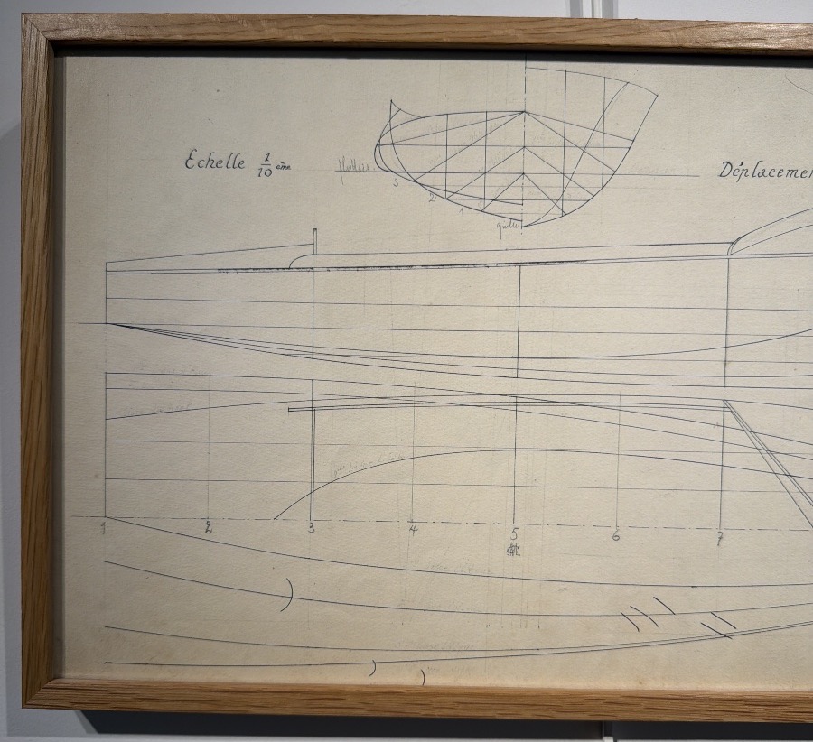 Plan D’un Canot Début XXeme -photo-2