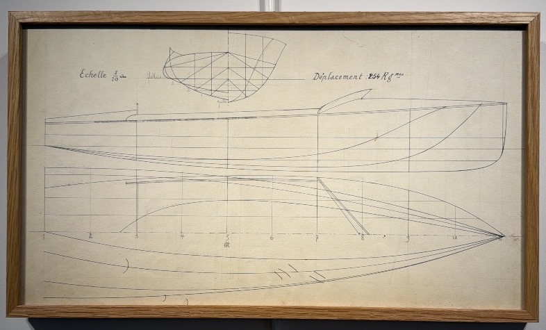 Plan D’un Canot Début XXeme 