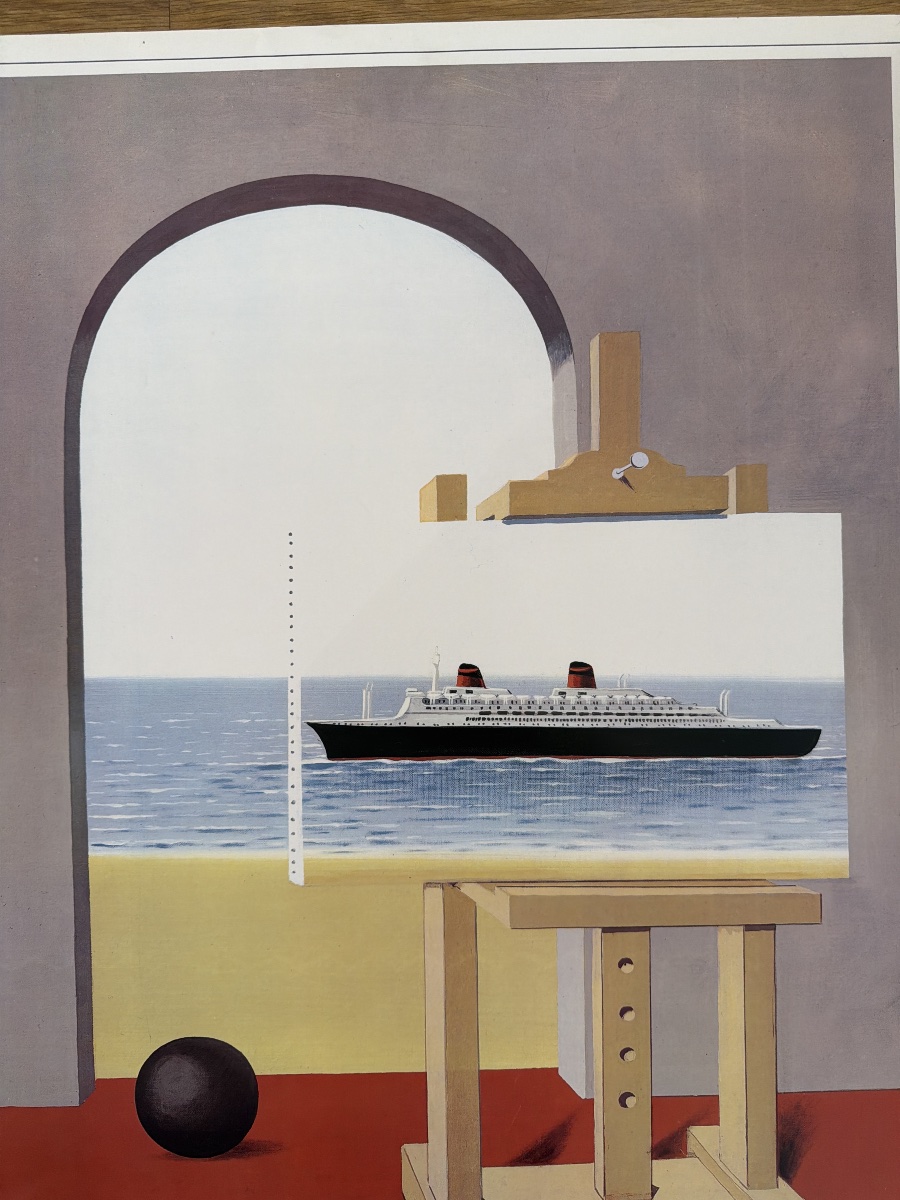 "france" Ocean Liner Poster By Ciganer For The French Line -photo-4
