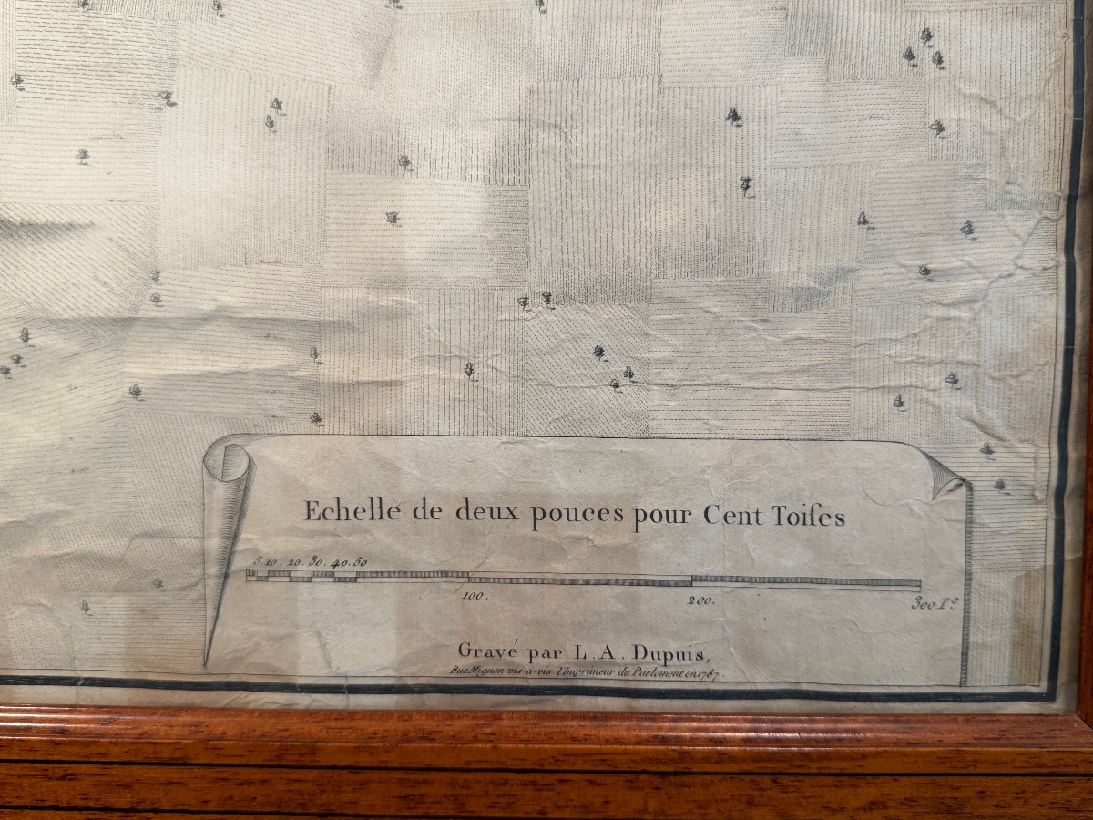 Plan géométral de la ville de Marseille et de ses faubourg fin XVIIIeme Par Pierron.-photo-5