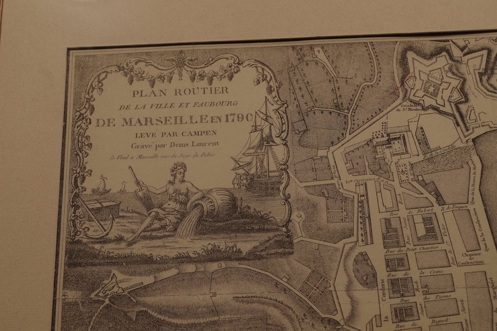 Plan De Marseille époque XVIIIéme (campen)-photo-2