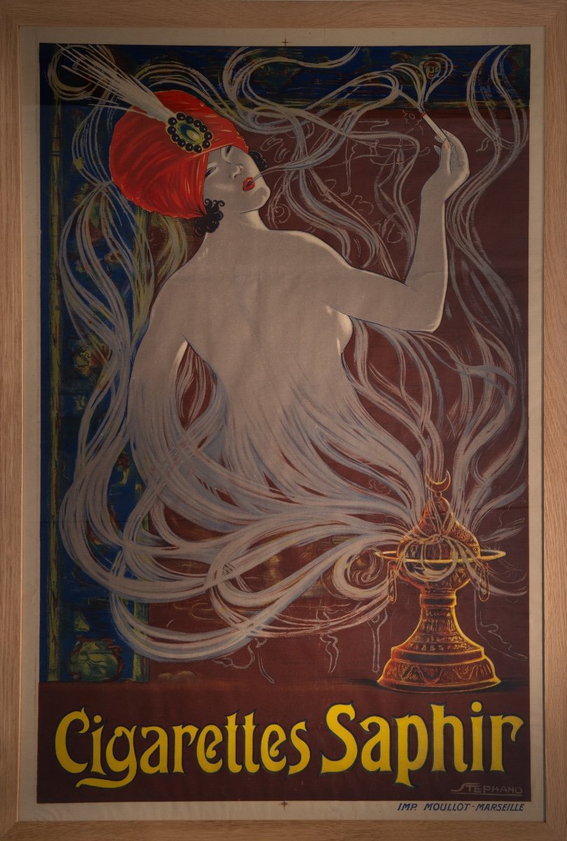 Stephano 125, Cigarettes Saphir, Imprimerie Moullot-marseille-photo-2