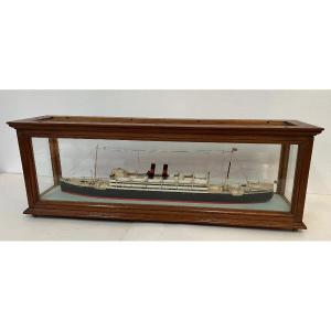 Maquette d'Agence  Du Paquebot  Mendoza 1920  SGTM