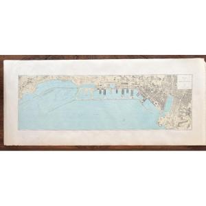 Plan du port de Marseille en 1916, imprimerie Erhard frère, Paris 